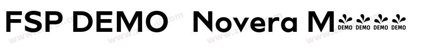 FSP DEMO   Novera M字体转换